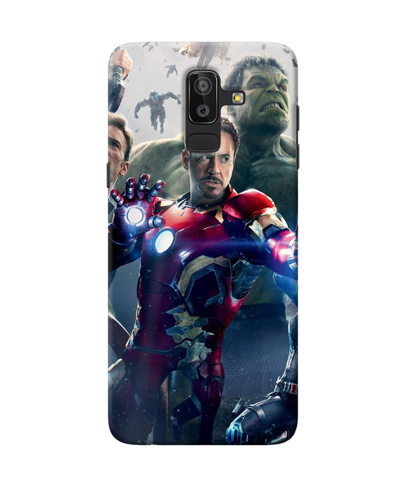 Avengers Space Poster Samsung J8 Back Cover