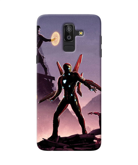 Ironman On Planet Samsung J8 Back Cover