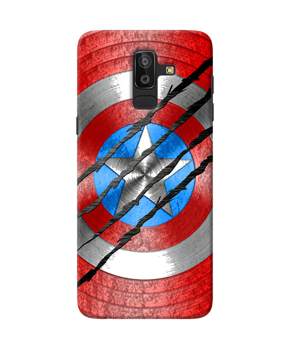 Scratch On Shield Samsung J8 Back Cover