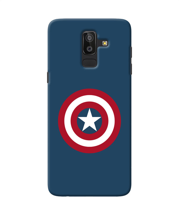 Captain America Logo Samsung J8 Back Cover