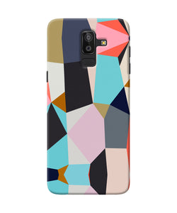 Abstract Colorful Shapes Samsung J8 Back Cover