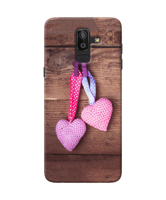 Two Gift Hearts Samsung J8 Back Cover