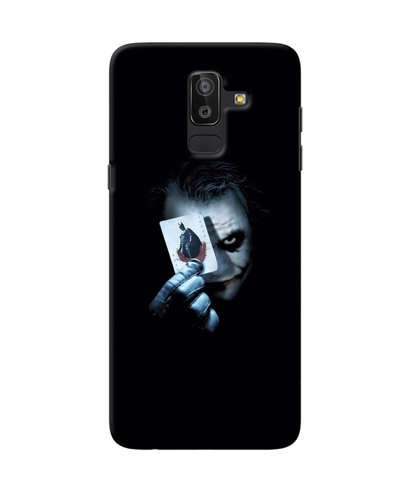 Joker Dark Knight Card Samsung J8 Back Cover