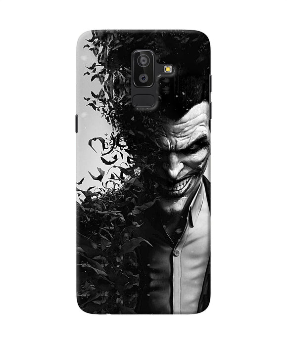 Joker Dark Knight Smile Samsung J8 Back Cover