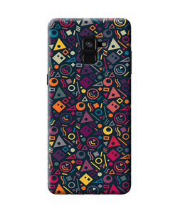 Geometric Abstract Samsung A8 Plus Back Cover
