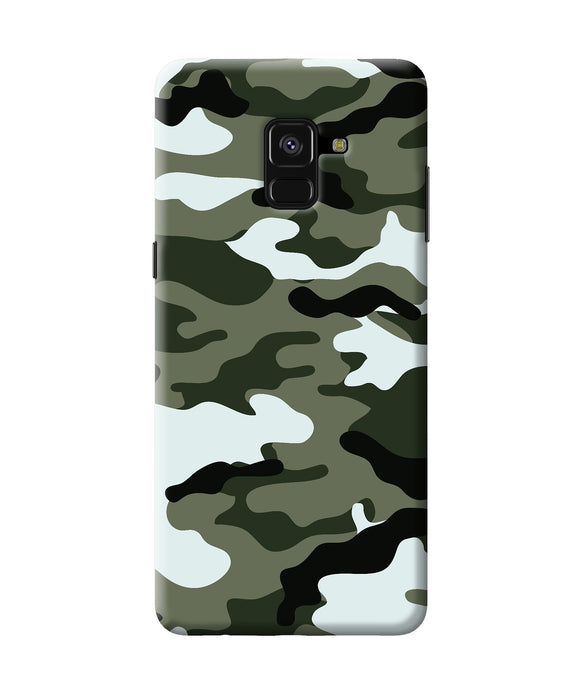 Camouflage Samsung A8 Plus Back Cover