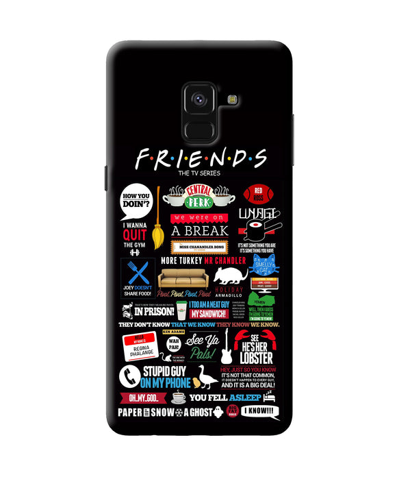 Friends Samsung A8 Plus Back Cover