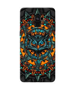 Angry Owl Art Samsung A8 Plus Back Cover