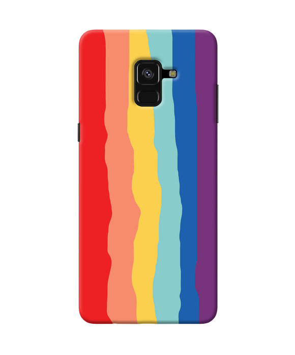 Rainbow Samsung A8 plus Back Cover