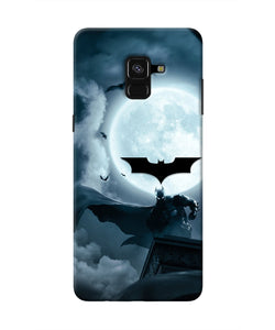 Batman Rises Samsung A8 plus Real 4D Back Cover