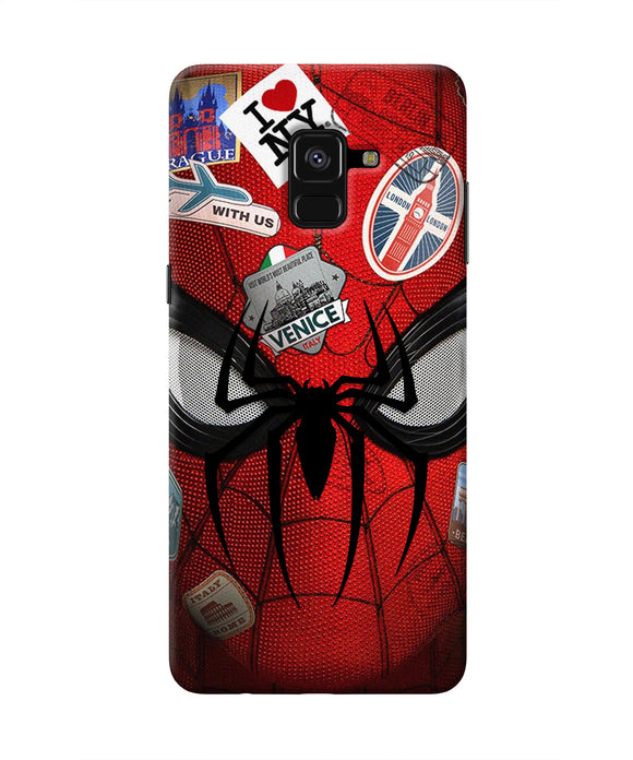 Spiderman Far from Home Samsung A8 plus Real 4D Back Cover