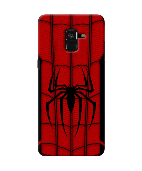 Spiderman Costume Samsung A8 plus Real 4D Back Cover