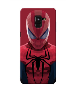 Spiderman Art Samsung A8 plus Real 4D Back Cover