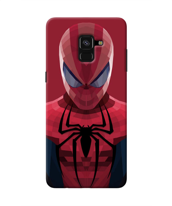 Spiderman Art Samsung A8 plus Real 4D Back Cover