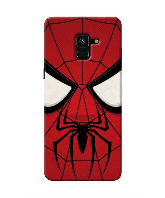 Spiderman Face Samsung A8 plus Real 4D Back Cover