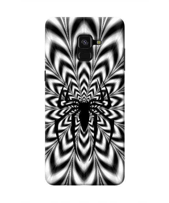 Spiderman Illusion Samsung A8 plus Real 4D Back Cover
