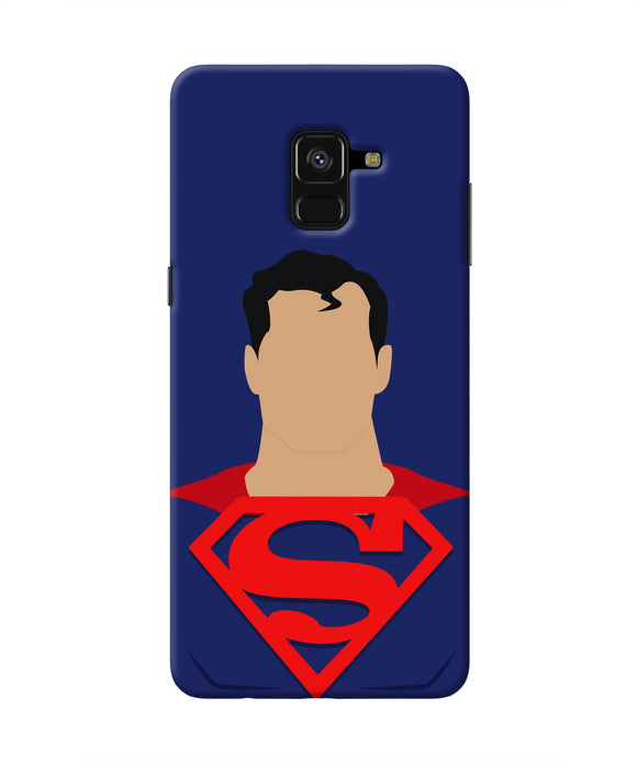 Superman Cape Samsung A8 plus Real 4D Back Cover