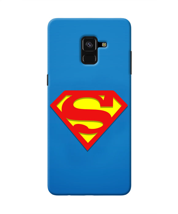 Superman Blue Samsung A8 plus Real 4D Back Cover