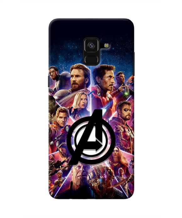 Avengers Superheroes Samsung A8 plus Real 4D Back Cover