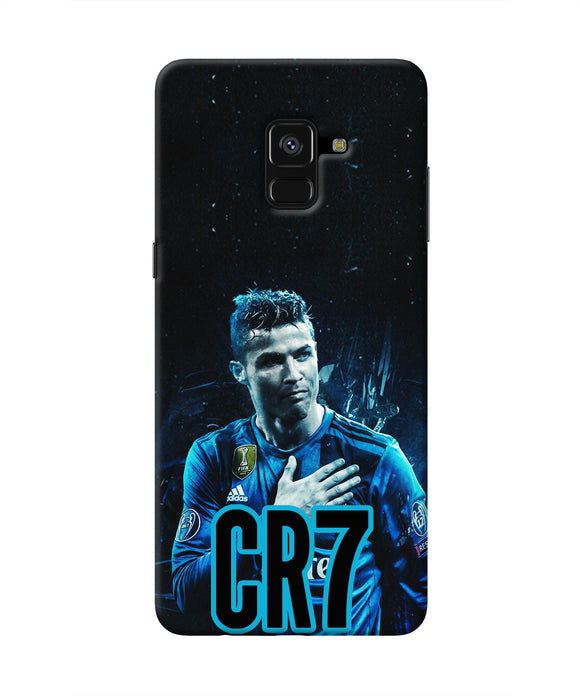 Christiano Ronaldo Blue Samsung A8 plus Real 4D Back Cover