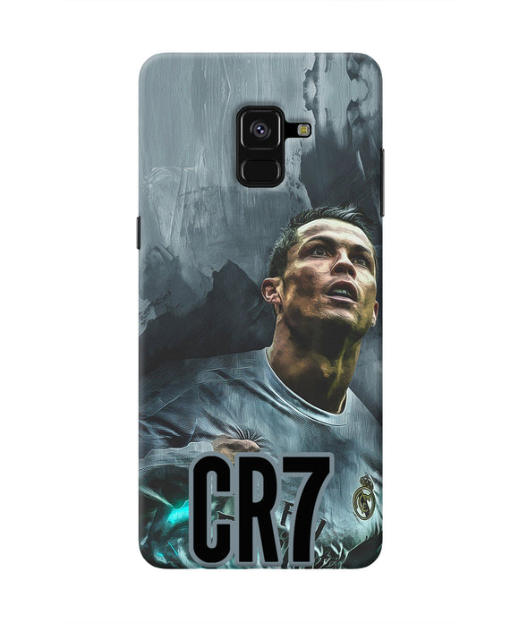 Christiano Ronaldo Grey Samsung A8 plus Real 4D Back Cover