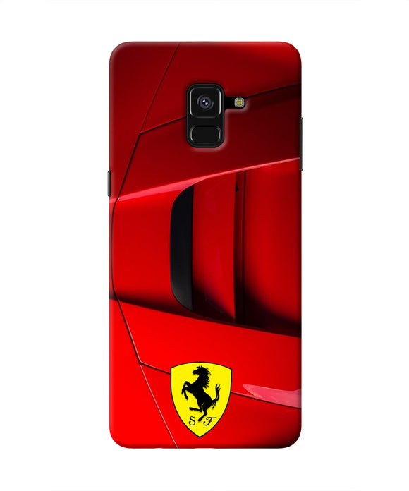 Ferrari Car Samsung A8 plus Real 4D Back Cover