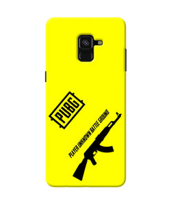 PUBG AKM Gun Samsung A8 plus Real 4D Back Cover