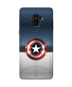 Captain America Suit Samsung A8 plus Real 4D Back Cover