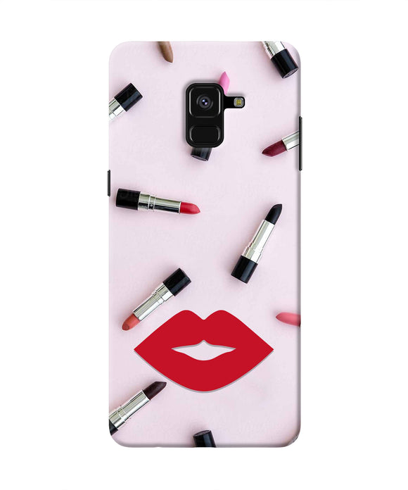 Lips Lipstick Shades Samsung A8 plus Real 4D Back Cover