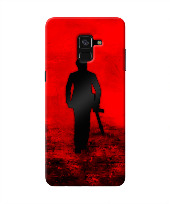 Rocky Bhai with Gun Samsung A8 plus Real 4D Back Cover