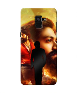 Rocky Bhai Walk Samsung A8 plus Real 4D Back Cover