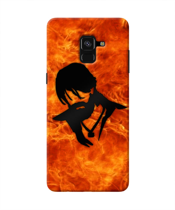 Rocky Bhai Face Samsung A8 plus Real 4D Back Cover
