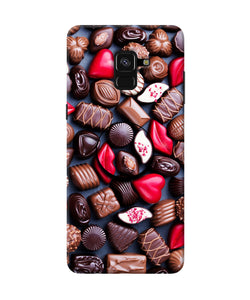 Chocolates Samsung A8 plus Pop Case