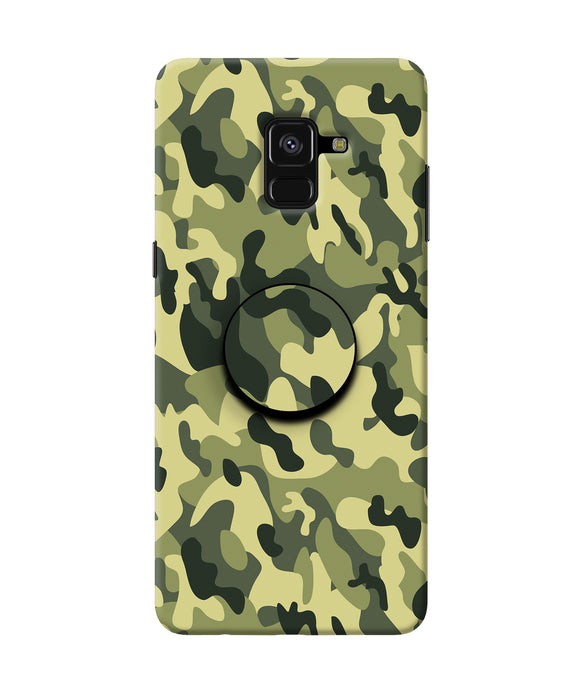Camouflage Samsung A8 plus Pop Case
