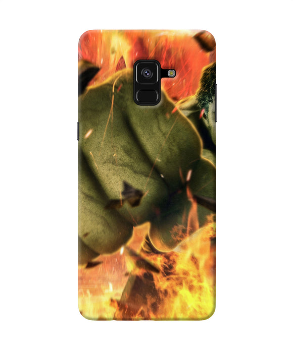 Hulk Smash Samsung A8 Plus Back Cover