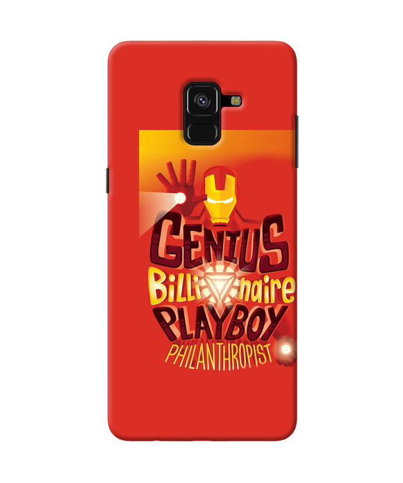 Ironman Quote Samsung A8 Plus Back Cover