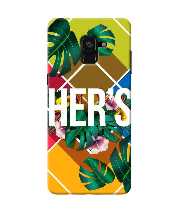 His Her Two Samsung A8 Plus Back Cover