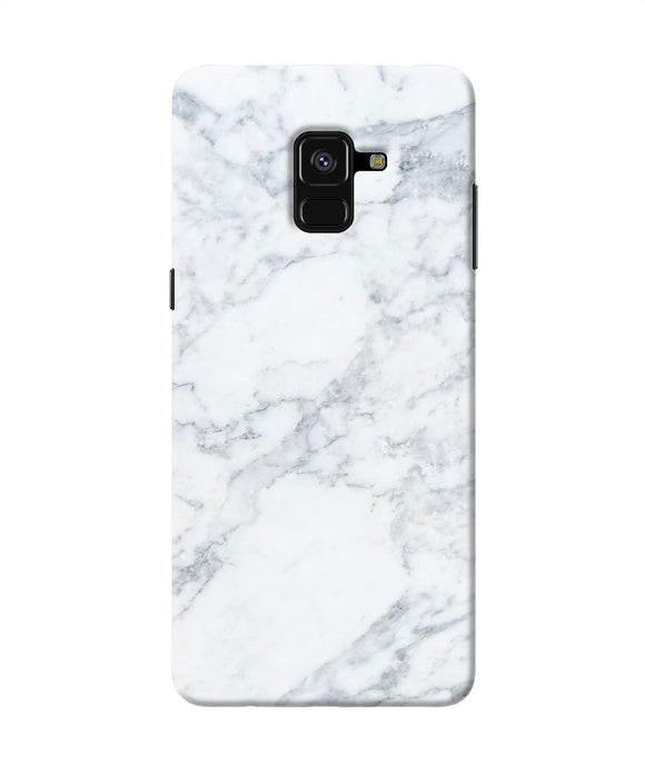 Marble Print Samsung A8 Plus Back Cover