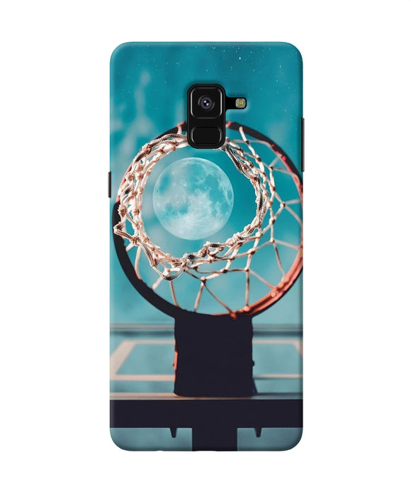 Basket Ball Moon Samsung A8 Plus Back Cover