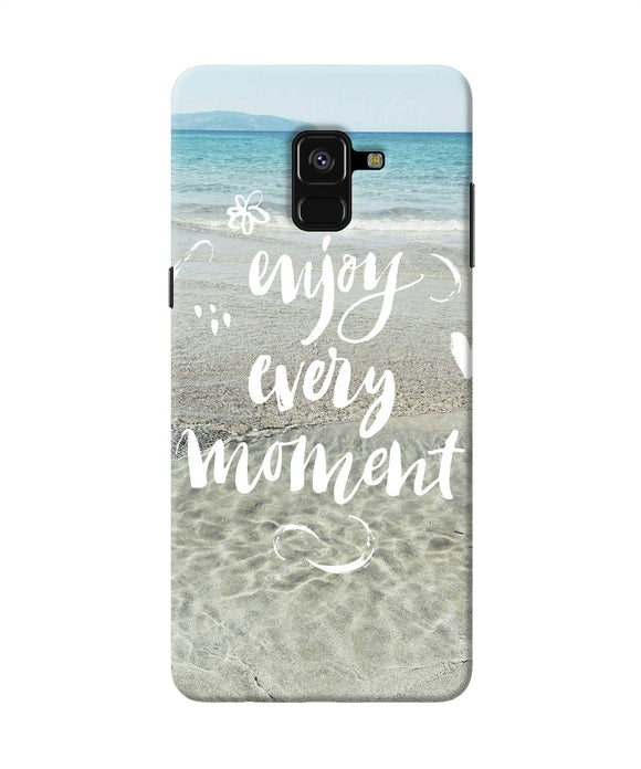 Enjoy Every Moment Sea Samsung A8 Plus Back Cover