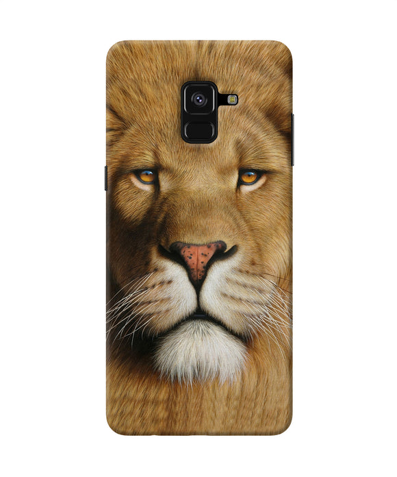 Nature Lion Poster Samsung A8 Plus Back Cover