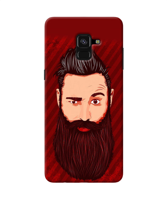 Beardo Character Samsung A8 Plus Back Cover
