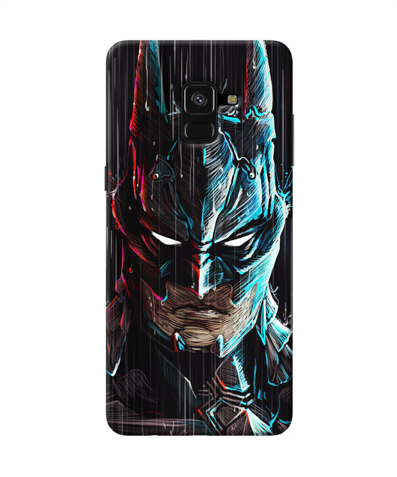 Batman Face Samsung A8 Plus Back Cover