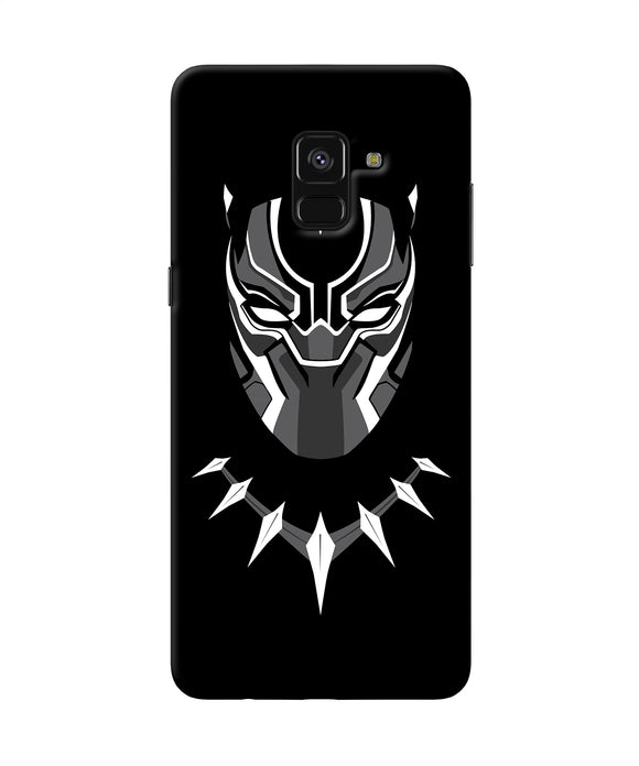 Black Penthon Cartoon Samsung A8 Plus Back Cover