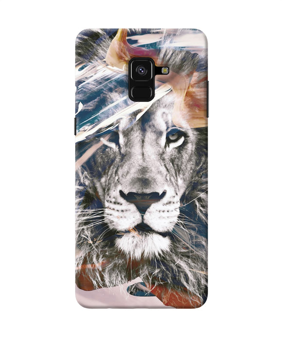 Lion Poster Samsung A8 Plus Back Cover