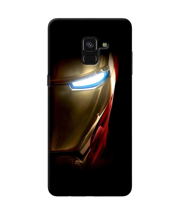 Ironman Half Face Samsung A8 Plus Back Cover