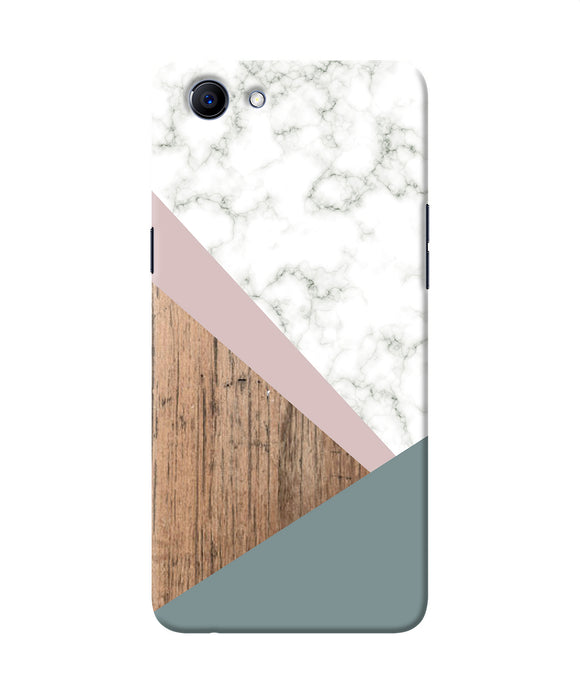 Marble Wood Abstract Realme 1 Back Cover