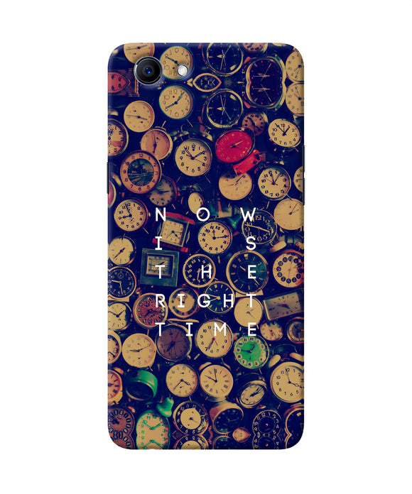 Now Is The Right Time Quote Realme 1 Back Cover