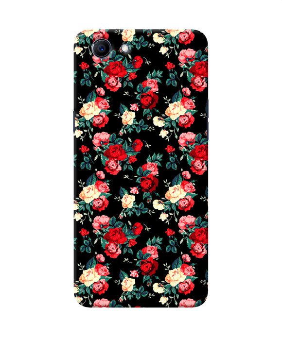 Rose Pattern Realme 1 Back Cover