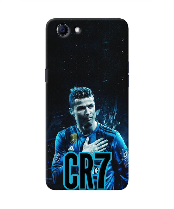 Christiano Ronaldo Blue Realme 1 Real 4D Back Cover